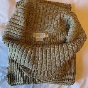 Michael Kors thick gold sparkle sweater